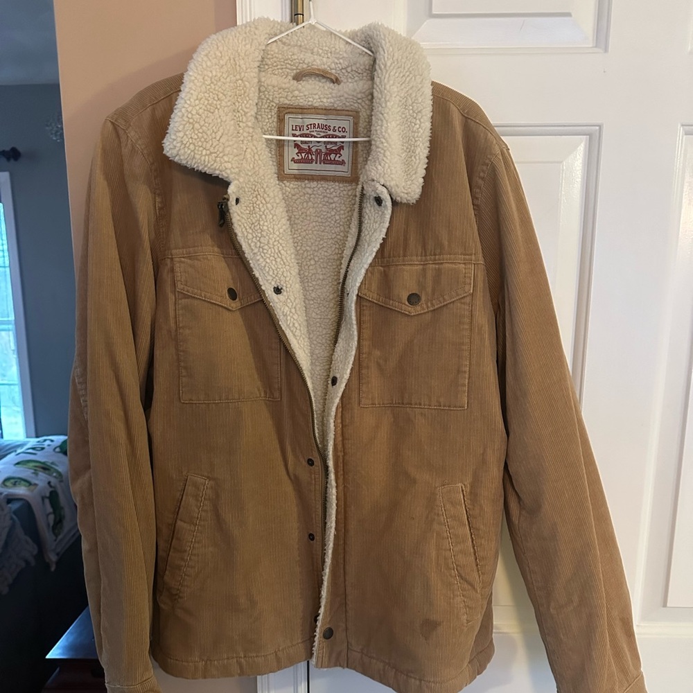 Levi's Men's Brown Sherpa Jacket